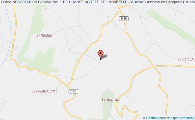 ASSOCIATION COMMUNALE DE CHASSE AGREEE DE LACAPELLE-CABANAC