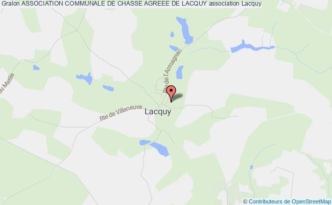 ASSOCIATION COMMUNALE DE CHASSE AGREEE DE LACQUY