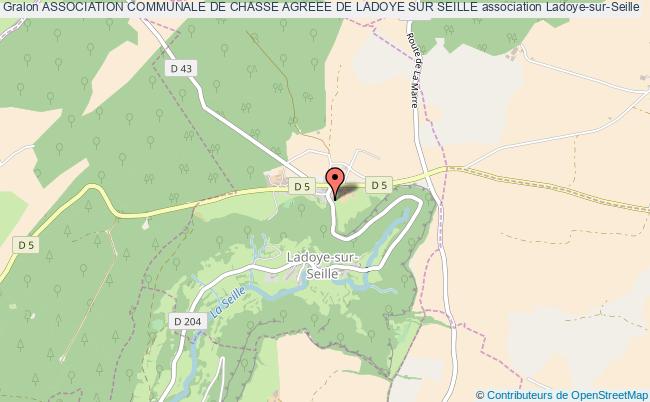 plan association Association Communale De Chasse Agreee De Ladoye Sur Seille Ladoye-sur-Seille