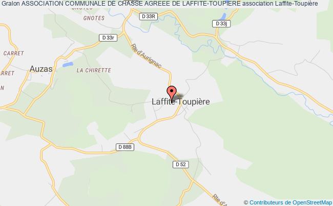 plan association Association Communale De Chasse Agreee De Laffite-toupiere Laffite-Toupière