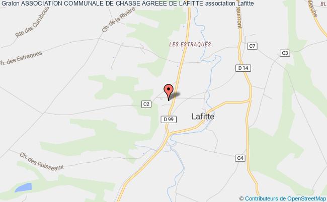 plan association Association Communale De Chasse Agreee De Lafitte Lafitte