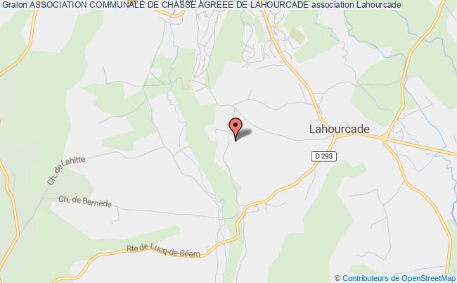 ASSOCIATION COMMUNALE DE CHASSE AGREEE DE LAHOURCADE