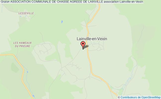 plan association Association Communale De Chasse Agreee De Lainville Lainville-en-Vexin