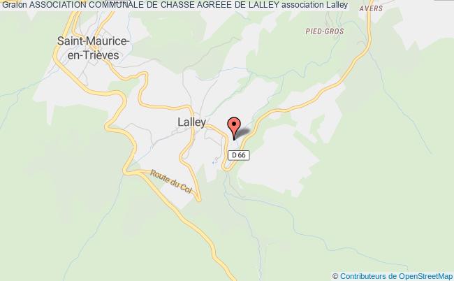 ASSOCIATION COMMUNALE DE CHASSE AGREEE DE LALLEY