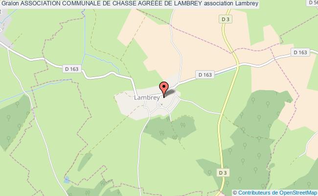 ASSOCIATION COMMUNALE DE CHASSE AGRÉÉE DE LAMBREY