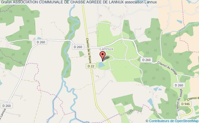 ASSOCIATION COMMUNALE DE CHASSE AGREEE DE LANNUX