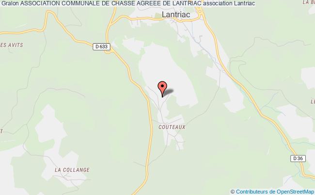 ASSOCIATION COMMUNALE DE CHASSE AGREEE DE LANTRIAC