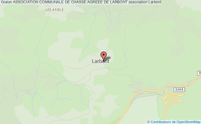 ASSOCIATION COMMUNALE DE CHASSE AGREEE DE LARBONT