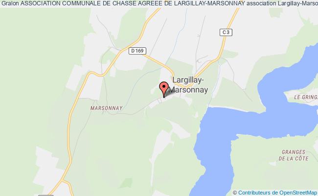 plan association Association Communale De Chasse Agreee De Largillay-marsonnay Largillay-Marsonnay