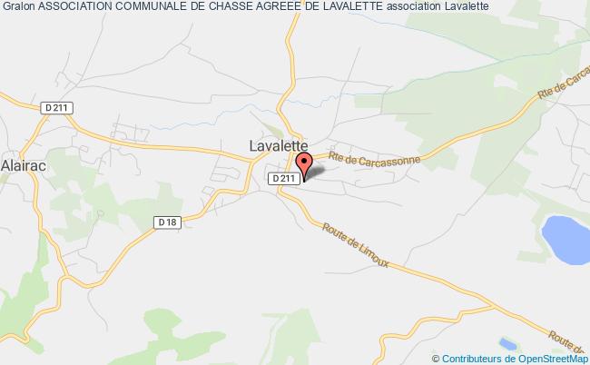 ASSOCIATION COMMUNALE DE CHASSE AGREEE DE LAVALETTE