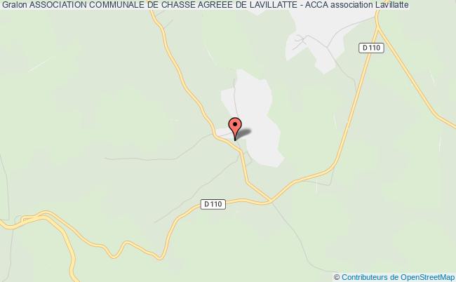 ASSOCIATION COMMUNALE DE CHASSE AGREEE DE LAVILLATTE - ACCA