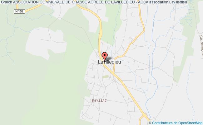 ASSOCIATION COMMUNALE DE CHASSE AGREEE DE LAVILLEDIEU - ACCA