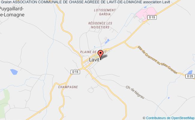 ASSOCIATION COMMUNALE DE CHASSE AGREEE DE LAVIT-DE-LOMAGNE