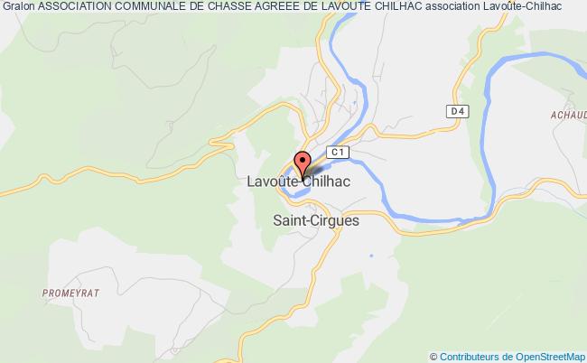 ASSOCIATION COMMUNALE DE CHASSE AGREEE DE LAVOUTE CHILHAC