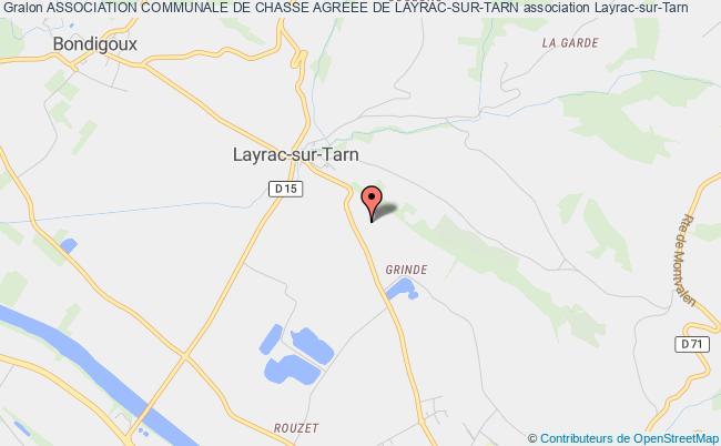 plan association Association Communale De Chasse Agreee De Layrac-sur-tarn Layrac-sur-Tarn
