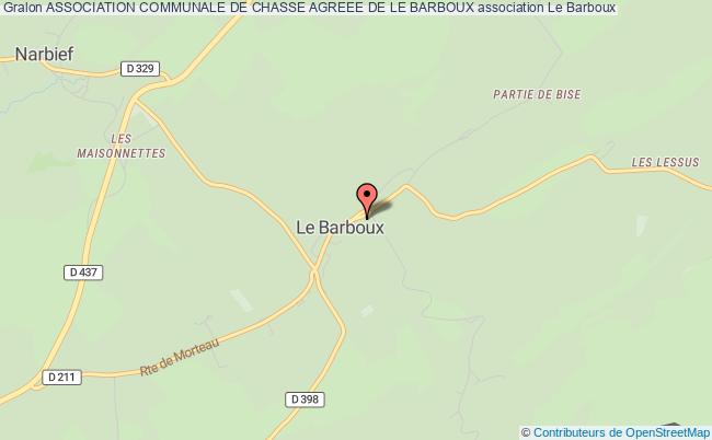 ASSOCIATION COMMUNALE DE CHASSE AGREEE DE LE BARBOUX
