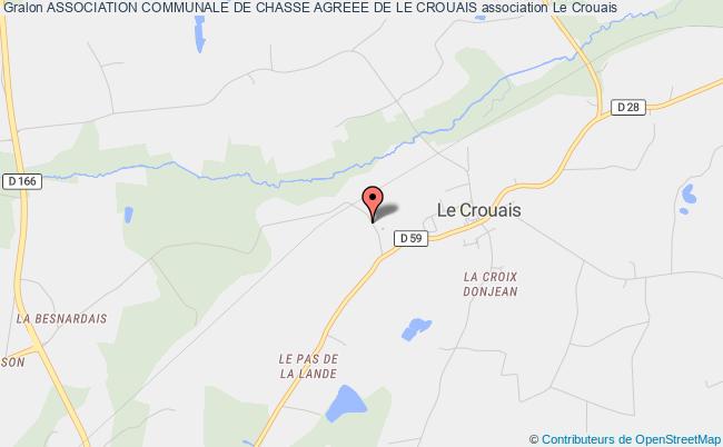 ASSOCIATION COMMUNALE DE CHASSE AGREEE DE LE CROUAIS
