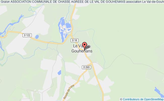 ASSOCIATION COMMUNALE DE CHASSE AGRÉÉE DE LE VAL DE GOUHENANS
