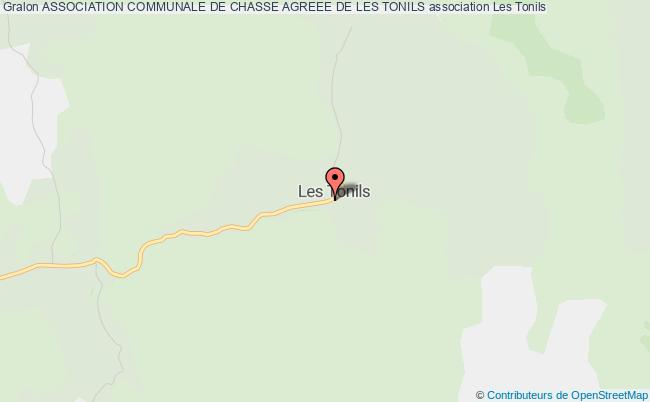 ASSOCIATION COMMUNALE DE CHASSE AGREEE DE LES TONILS