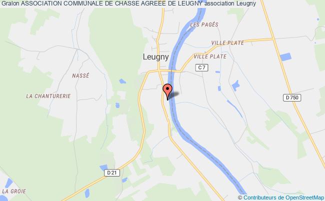 plan association Association Communale De Chasse Agreee De Leugny Leugny