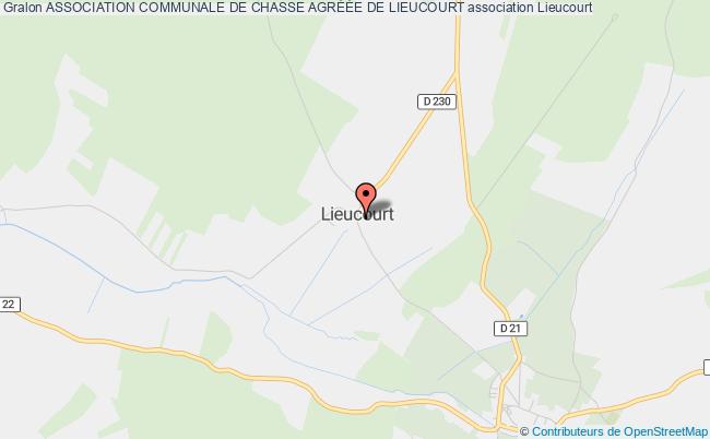 ASSOCIATION COMMUNALE DE CHASSE AGRÉÉE DE LIEUCOURT