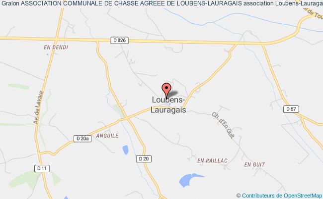 ASSOCIATION COMMUNALE DE CHASSE AGREEE DE LOUBENS-LAURAGAIS