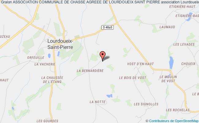 ASSOCIATION COMMUNALE DE CHASSE AGREEE DE LOURDOUEIX SAINT PIERRE