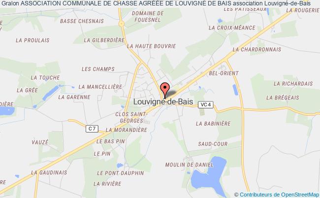 ASSOCIATION COMMUNALE DE CHASSE AGREEE DE LOUVIGNE DE BAIS