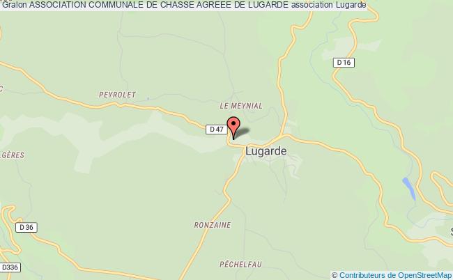 ASSOCIATION COMMUNALE DE CHASSE AGREEE DE LUGARDE