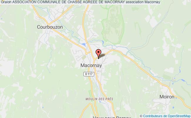 ASSOCIATION COMMUNALE DE CHASSE AGREEE DE MACORNAY