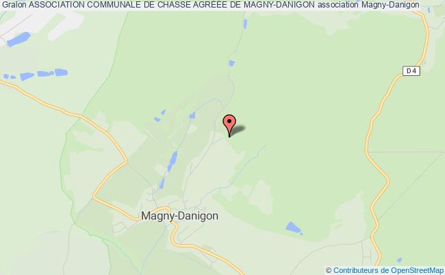 ASSOCIATION COMMUNALE DE CHASSE AGRÉÉE DE MAGNY-DANIGON
