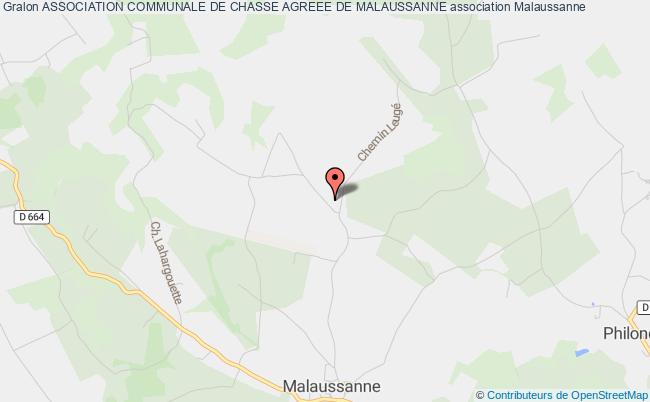 ASSOCIATION COMMUNALE DE CHASSE AGREEE DE MALAUSSANNE