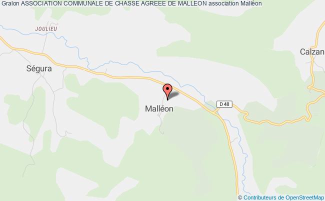 plan association Association Communale De Chasse Agreee De Malleon Malléon