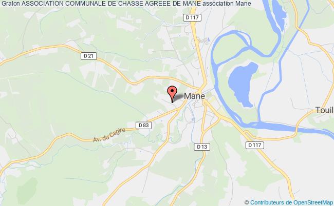 ASSOCIATION COMMUNALE DE CHASSE AGREEE DE MANE