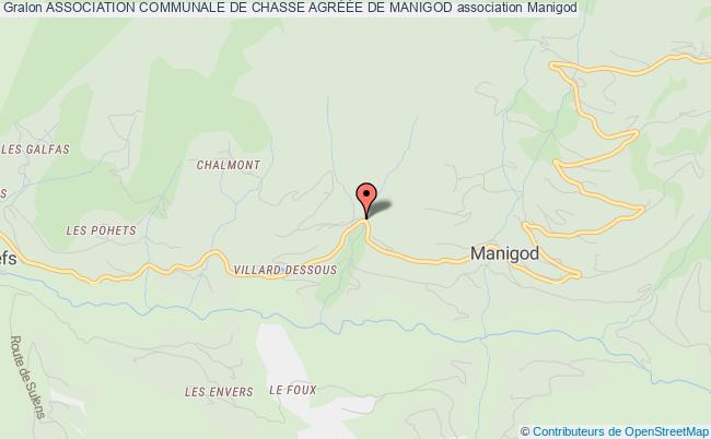 ASSOCIATION COMMUNALE DE CHASSE AGRÉÉE DE MANIGOD