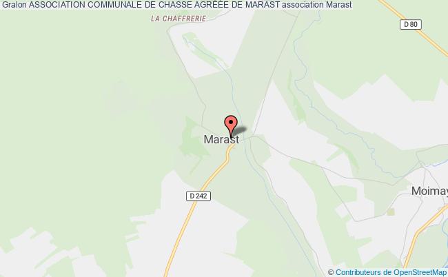plan association Association Communale De Chasse AgrÉÉe De Marast Marast