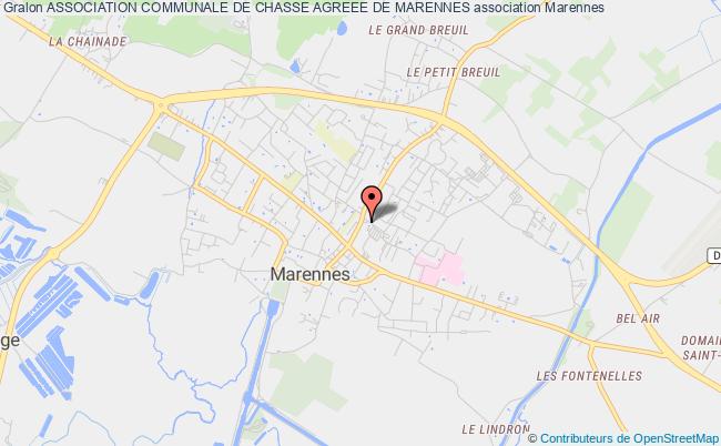plan association Association Communale De Chasse Agreee De Marennes Marennes-Hiers-Brouage