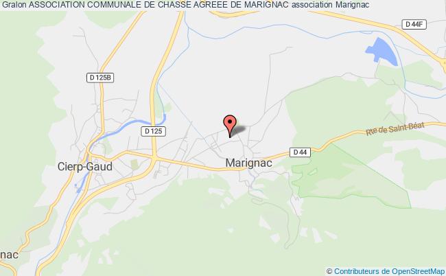 ASSOCIATION COMMUNALE DE CHASSE AGREEE DE MARIGNAC