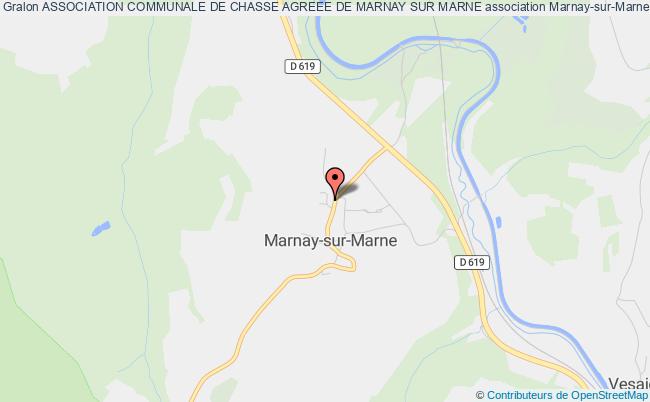 plan association Association Communale De Chasse Agreee De Marnay Sur Marne Marnay-sur-Marne