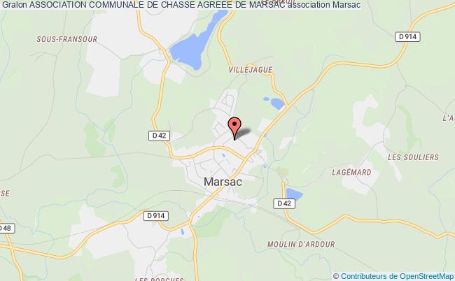 ASSOCIATION COMMUNALE DE CHASSE AGREEE DE MARSAC