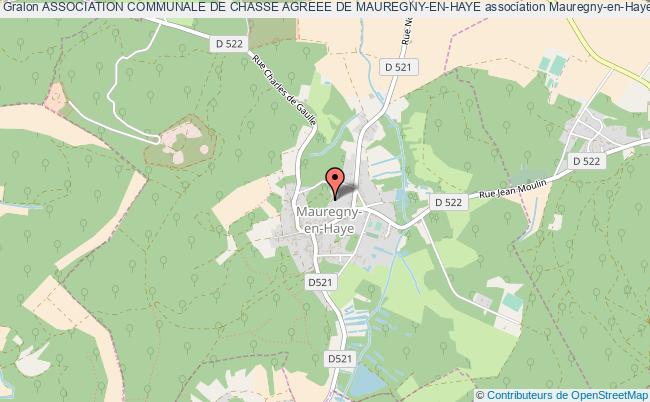 ASSOCIATION COMMUNALE DE CHASSE AGREEE DE MAUREGNY-EN-HAYE