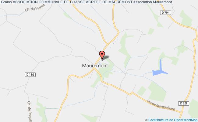 ASSOCIATION COMMUNALE DE CHASSE AGREEE DE MAUREMONT