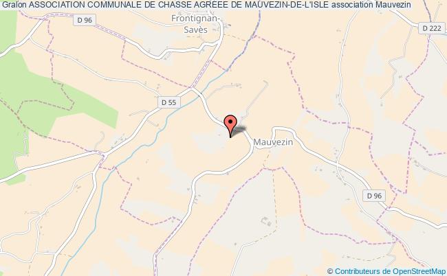 ASSOCIATION COMMUNALE DE CHASSE AGREEE DE MAUVEZIN-DE-L'ISLE