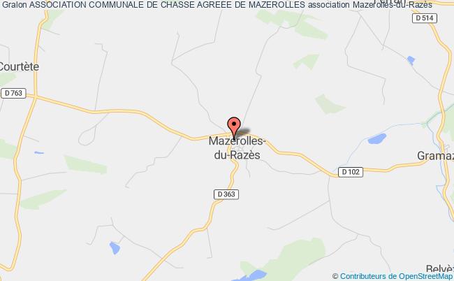 ASSOCIATION COMMUNALE DE CHASSE AGREEE DE MAZEROLLES