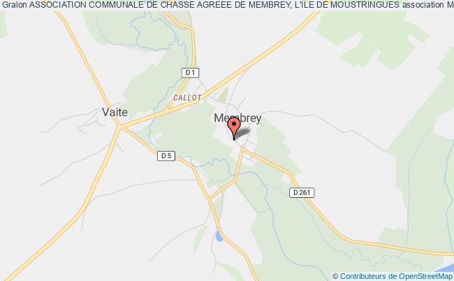 ASSOCIATION COMMUNALE DE CHASSE AGREEE DE MEMBREY, L'ILE DE MOUSTRINGUES