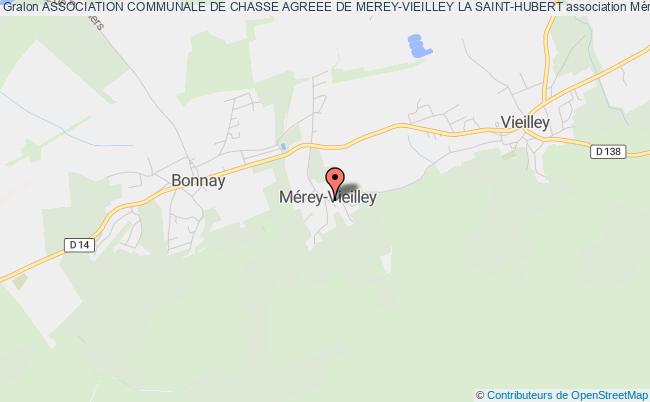 plan association Association Communale De Chasse Agreee De Merey-vieilley La Saint-hubert Mérey-Vieilley