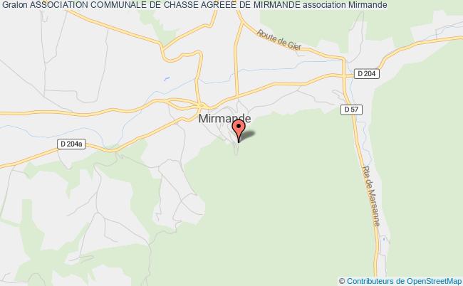 ASSOCIATION COMMUNALE DE CHASSE AGREEE DE MIRMANDE
