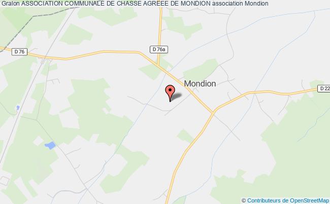 plan association Association Communale De Chasse Agreee De Mondion Mondion
