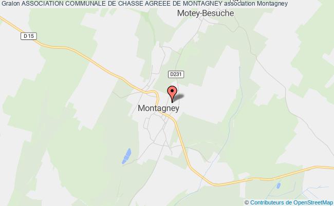 ASSOCIATION COMMUNALE DE CHASSE AGREEE DE MONTAGNEY