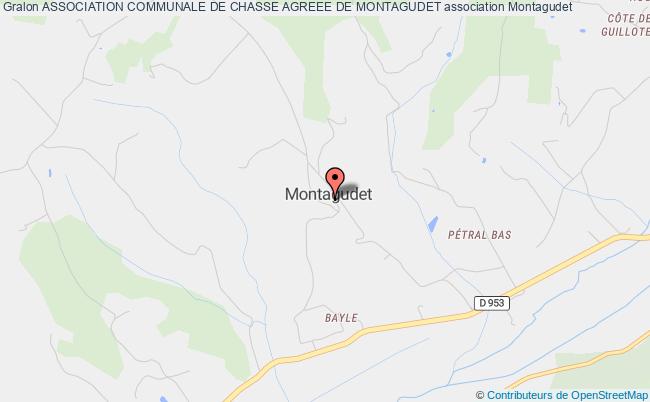 plan association Association Communale De Chasse Agreee De Montagudet Montagudet